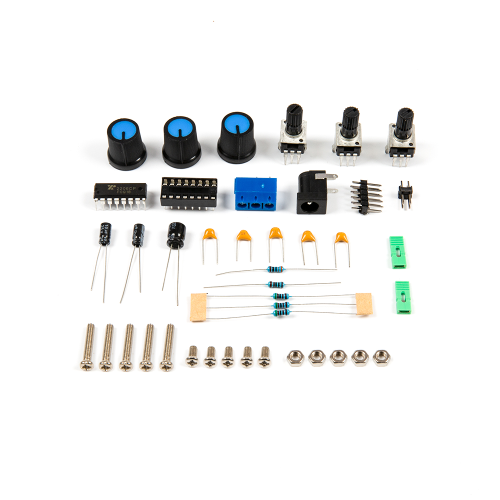 DIY набор для сборки Генератора сигналов XR2206, 1Гц -1МГц